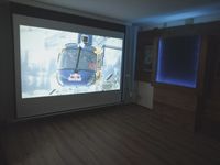 Elektrische Leinwand